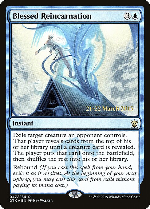 Reencarnação Abençoada — Dragons of Tarkir Promos 47s