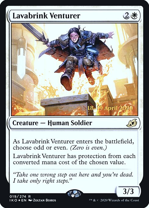 Aventureira de Beiralava — Ikoria: Lair of Behemoths Promos 19s