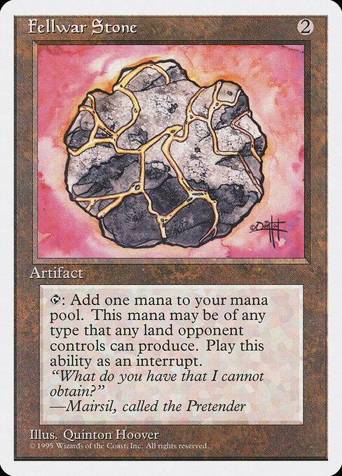 A Pedra Fellwar — Fourth Edition 319