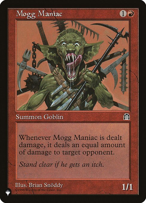 Mogg Maníaco — The List STH-94