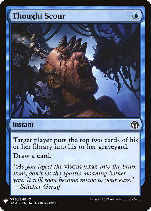 Purgar Pensamento — The List IMA-76