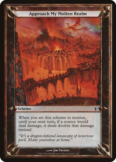 Approach My Molten Realm — Archenemy Schemes 3★