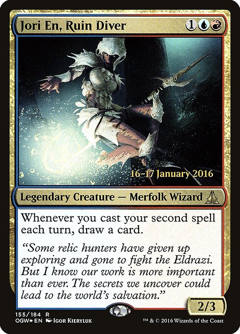 Jori En, Mergulhadora das Ruínas — Oath of the Gatewatch Promos 155s