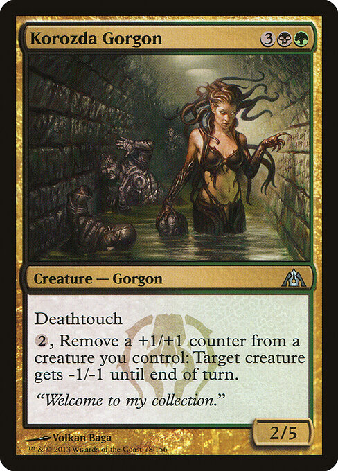 Korozda Gorgon — Dragon's Maze 78
