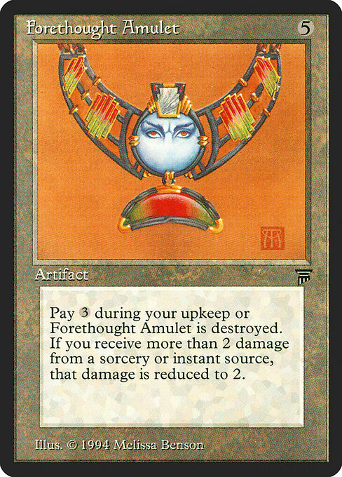 Forethought Amulet — Legends 277