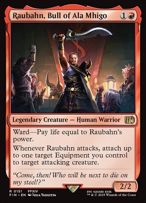 Raubahn, Bull of Ala Mhigo — Final Fantasy 151