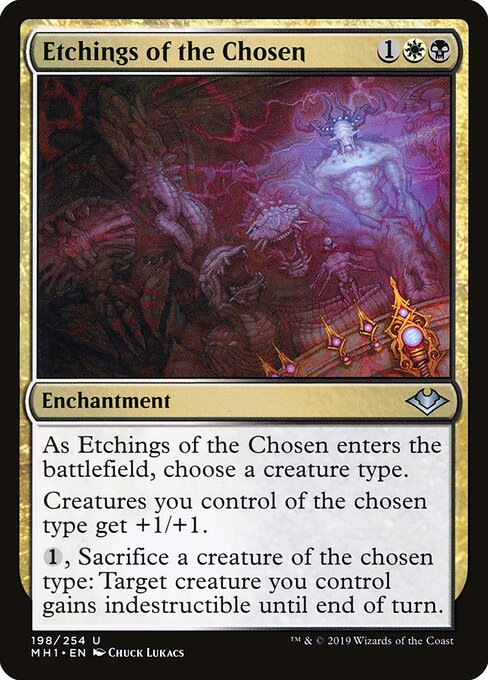 Entalhes dos Escolhidos — Modern Horizons 198