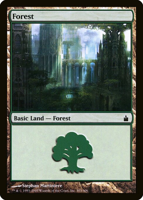 Floresta — Ravnica: City of Guilds 303