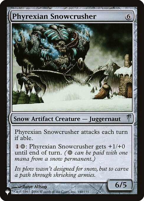 Quebra-Neve Phyrexiano — The List CSP-140