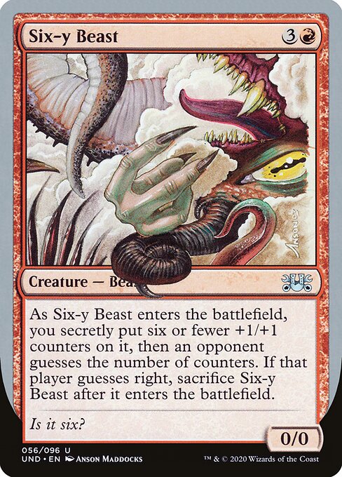 Six-y Beast — Unsanctioned 56