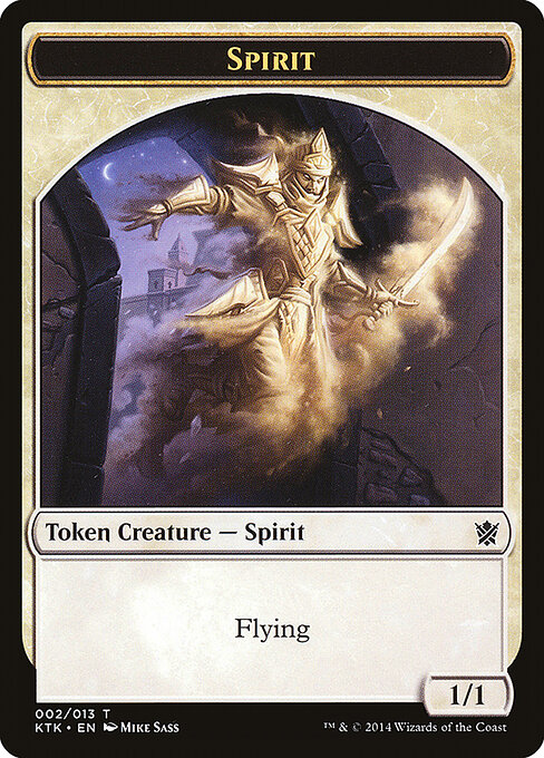 Spirit — Khans of Tarkir Tokens 2