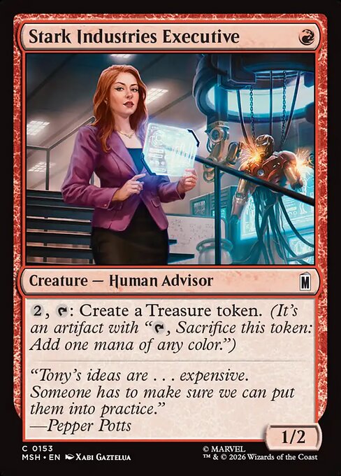 Stark Industries Executive — Marvel Super Heroes 153