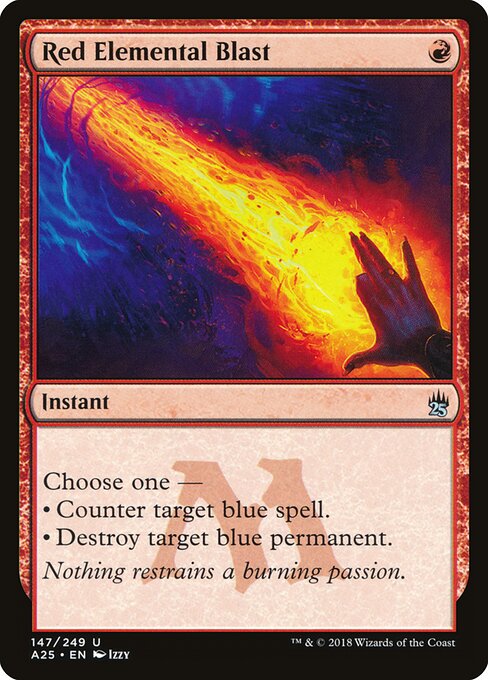 Maldição do Elemental Vermelho — Masters 25 147
