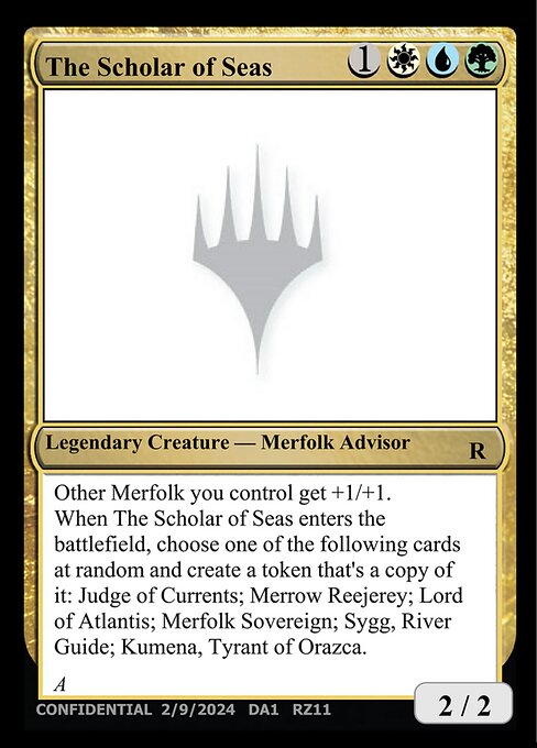 The Scholar of Seas — Unknown Event RZ11b