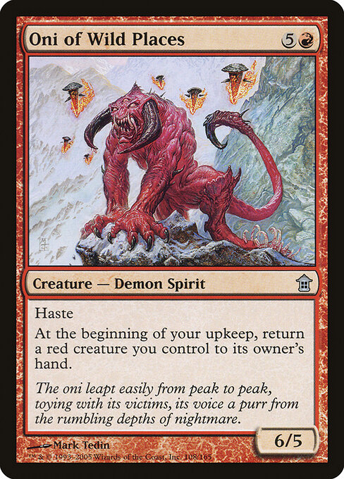 Oni dos Lugares Selvagens — Saviors of Kamigawa 108