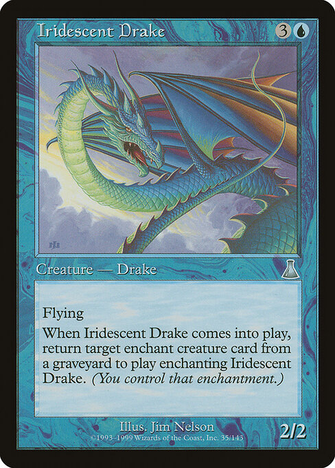 Dragonete Iridescente — Urza's Destiny 35