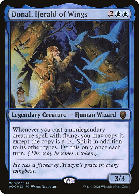 Donal, Arauto das Asas — Crimson Vow Commander 3