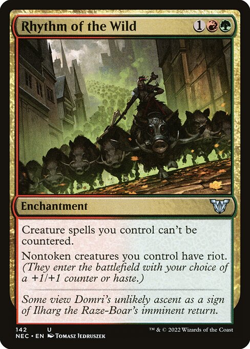 Ritmo dos Selvagens — Neon Dynasty Commander 142
