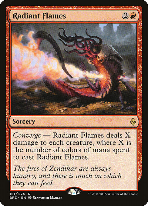 Chamas Radiantes — Battle for Zendikar 151