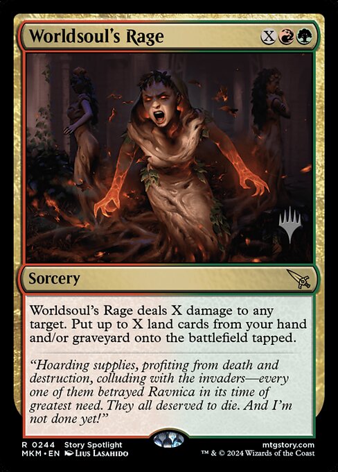 Fúria da Anima Mundi — Murders at Karlov Manor Promos 244p