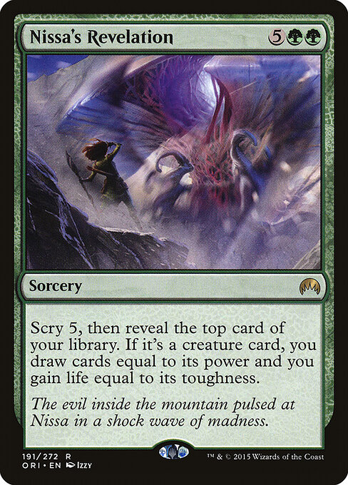 Revelação de Nissa — Magic Origins 191