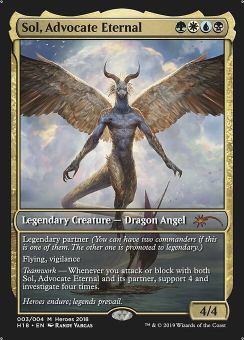 Sol, Advocate Eternal — 2018 Heroes of the Realm 3