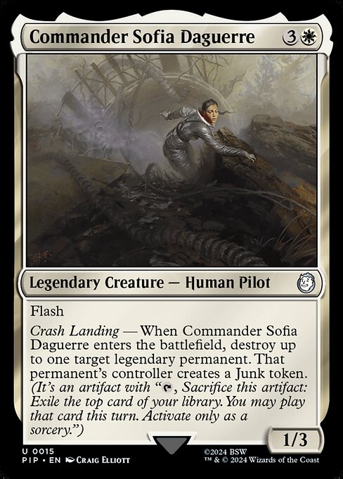 Commander Sofia Daguerre — Fallout 15