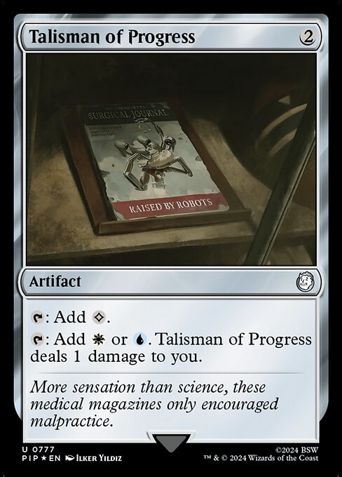 Talismã do Progresso — Fallout 777