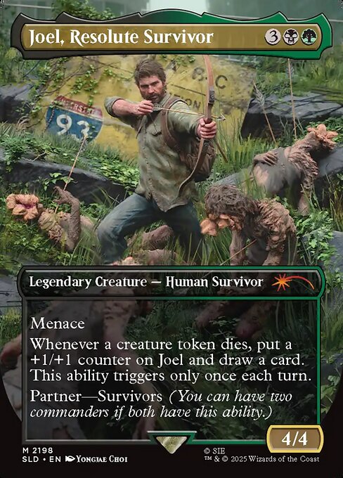 Joel, Resolute Survivor — Secret Lair Drop 2198