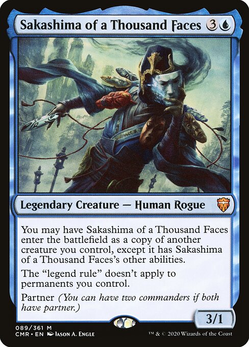 Sakashima das Mil Faces — Commander Legends 89