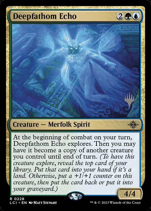 Eco das Profundezas — The Lost Caverns of Ixalan Promos 228p