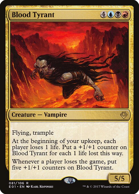 Tirano do Sangue — Archenemy: Nicol Bolas 81