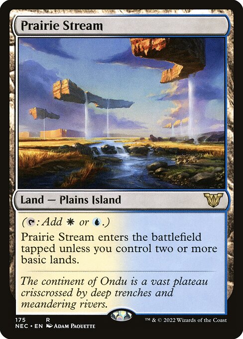 Riacho da Pradaria — Neon Dynasty Commander 175