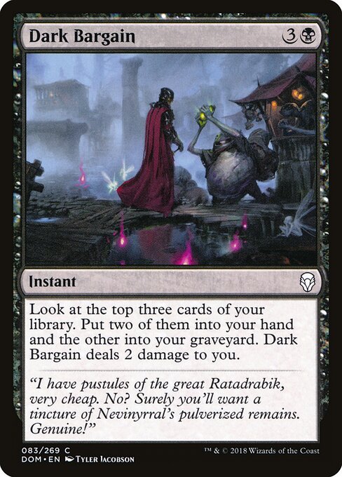Barganha Sombria — Dominaria 83