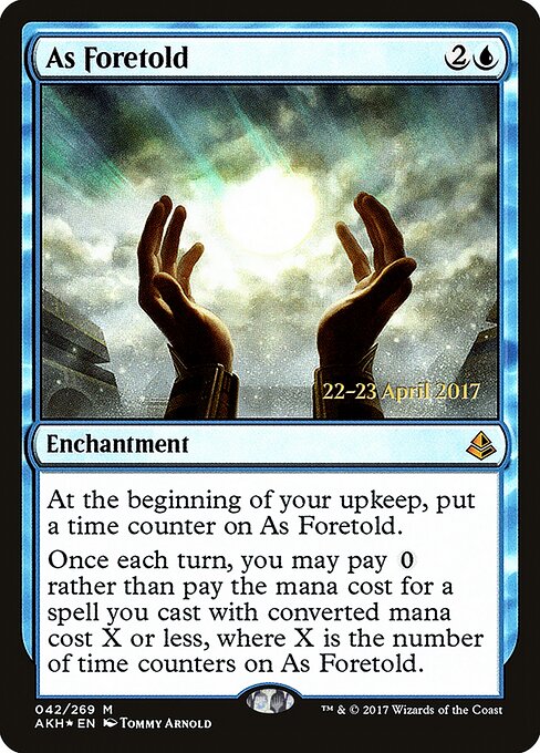 Como Predito — Amonkhet Promos 42s