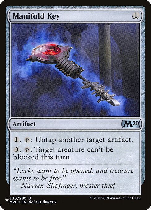 Chave Múltipla — The List M20-230
