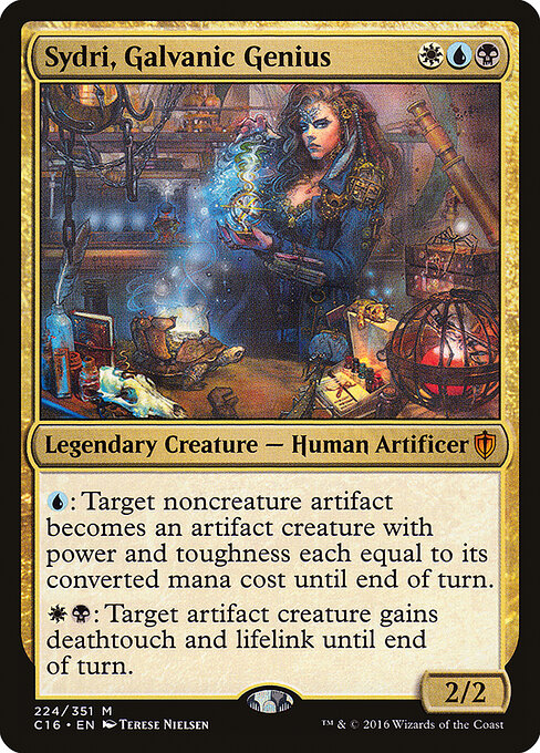 Sydri, Gênio Galvânico — Commander 2016 224
