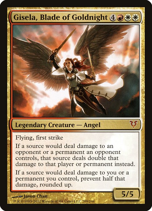 Gisela, Espadachim dos Noite Dourada — Avacyn Restored 209