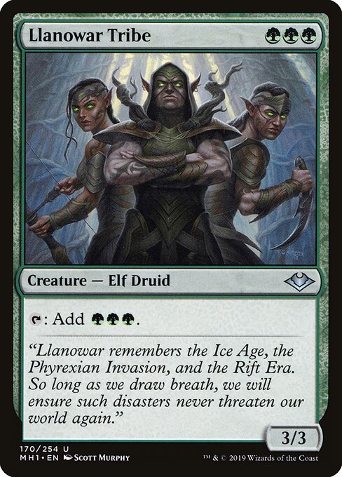 Tribo de Llanowar — Modern Horizons 170