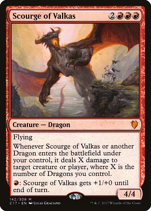 Flagelo de Valkas — Commander 2017 142