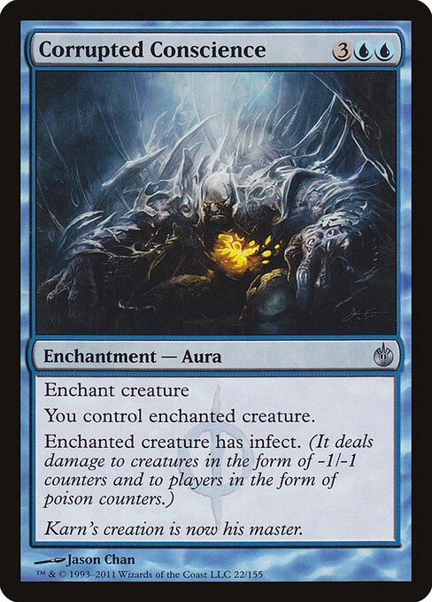 Consciência Corrompida — Mirrodin Besieged 22