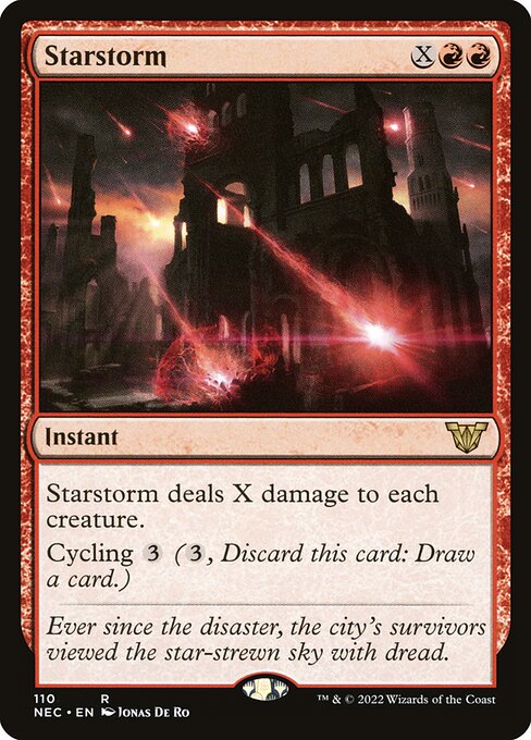 Tempestade de Estrelas — Neon Dynasty Commander 110