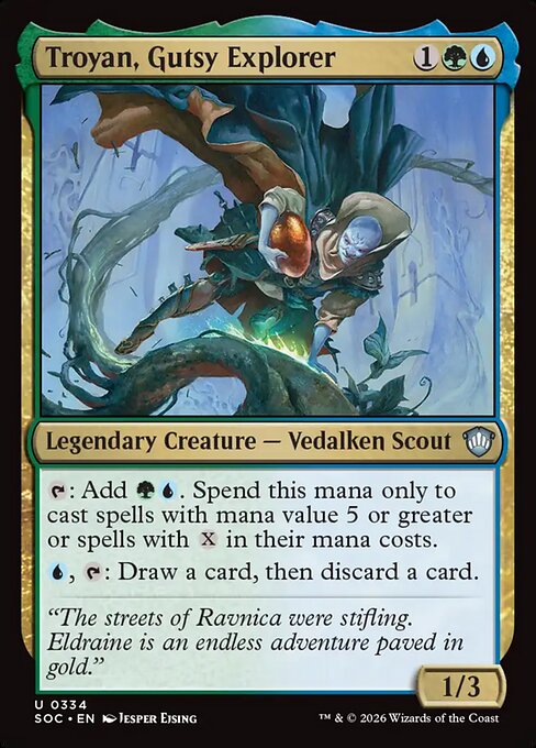 Troyan, Explorador Destemido