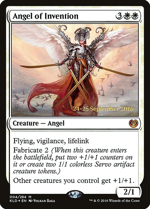 Anjo da Invenção — Kaladesh Promos 4s