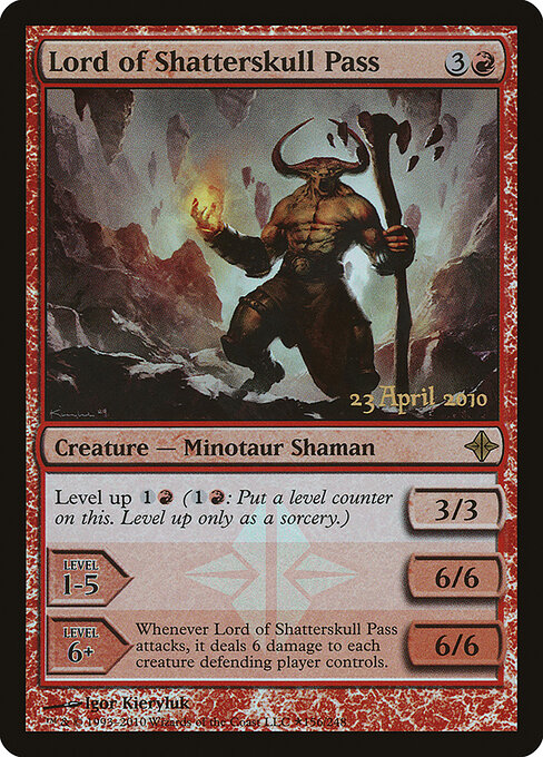 Senhor do Passo de Quebra-Crânio — Rise of the Eldrazi Promos 156★