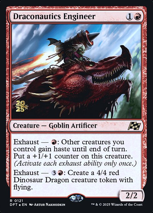 Draconautics Engineer — Aetherdrift Promos 121s