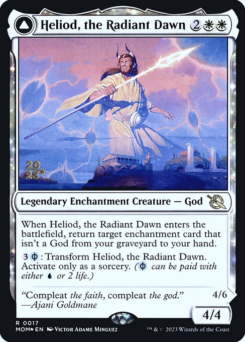 Heliod, the Radiant Dawn — March of the Machine Promos 17s