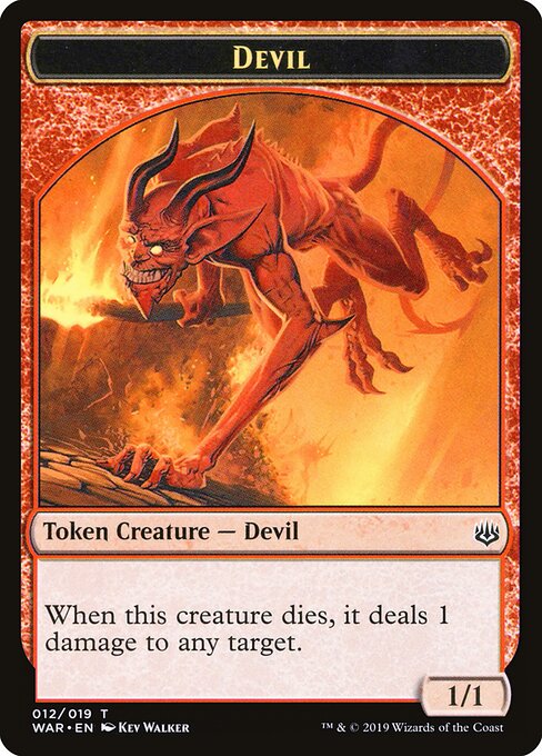 Devil — War of the Spark Tokens 12