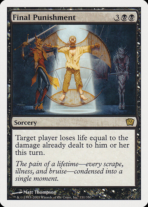 Punição Final — Ninth Edition 131
