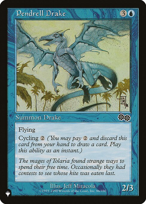 Dragonete de Pendrell — The List USG-86